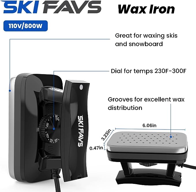 Snowboard Waxing Kit