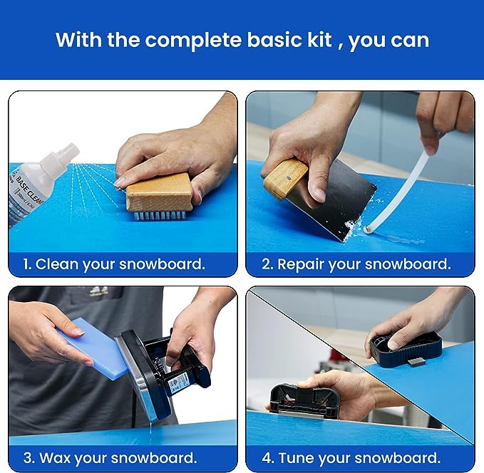 Snowboard Waxing Kit